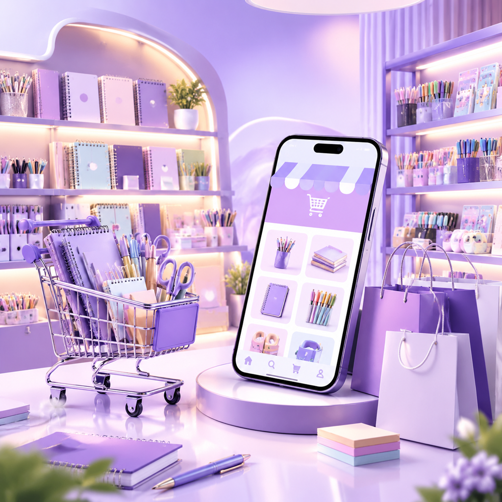 文具用品批发小程序